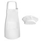 thumbnail image 3 of Kit de herramientas para hornear para niños, delantal de chef, sombrero, moldes para galletas, espátula de silicona para pastel, tazas para batir, cucharas, guante para cepillo de aceite, 30 piezas Inevent HA008751-00, 3 of 6