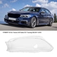 thumbnail image 4 of Headlight Lens Cover, Clear Cover Headlamp Headlight Lens PC Scratch    Transparent for 5 Series G30 G31 G38, 4 of 8