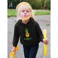 thumbnail image 2 of Buon Ferragosto Cool Ananas Hoodie Toddler -Image by Shutterstock,  5 Toddler, 2 of 4
