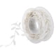 thumbnail image 4 of 2x 15m Hojas Corona de cinta para decoración de bodas Artesanía de pared Decoración de fiesta Macarena Artesanía con cinta de raso con borde de hoja, 4 of 4
