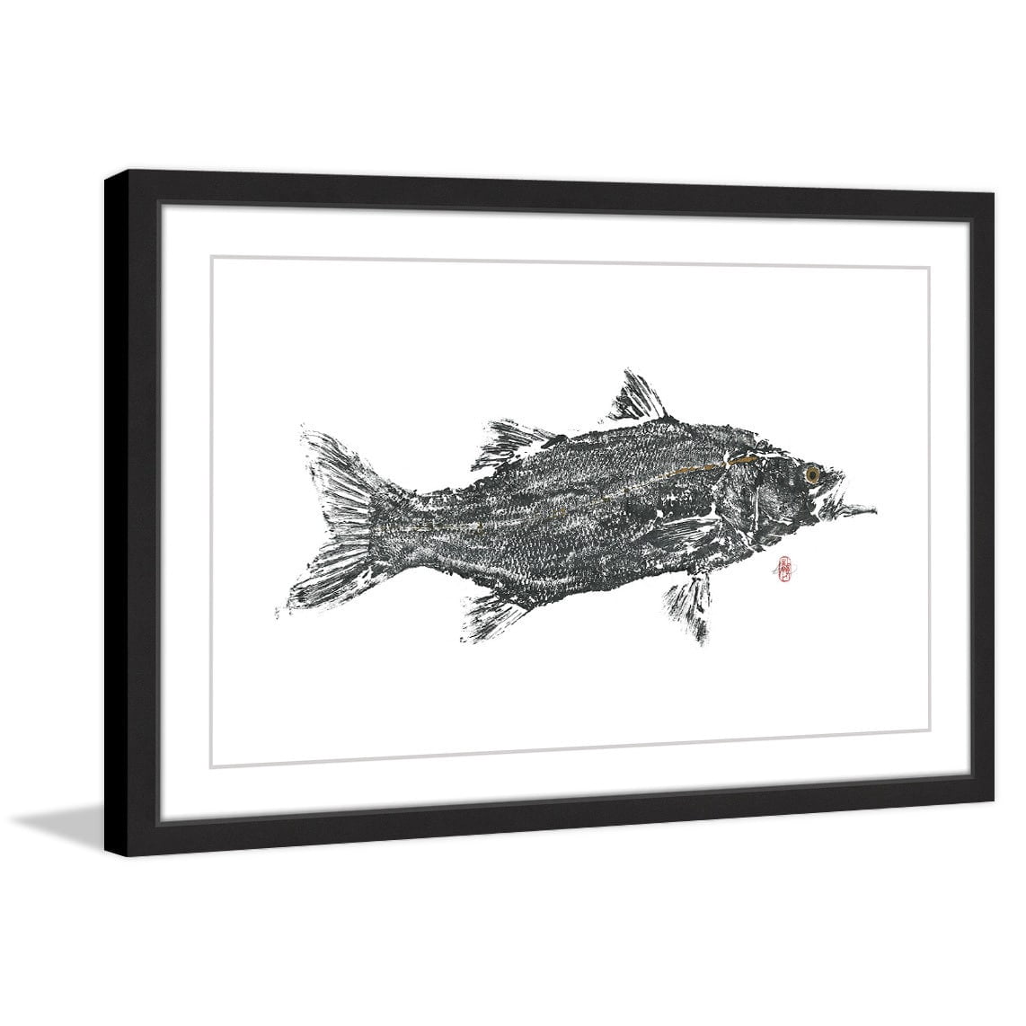 "Predator" Framed Painting Print