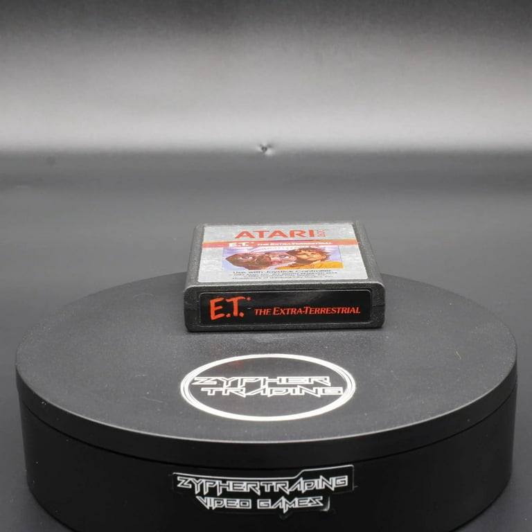 ET E.T. The Extra-Terrestrial Tested Working Atari 2600 Game Cartridge