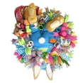 thumbnail image 3 of Easter Wreath Pendant Animal Shape Garland Ornament Festival Hanging Decoration Prop  Type 2, 3 of 10