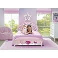 thumbnail image 3 of Delta Children Princess Upholstered Twin Bed, Pink, 3 of 9
