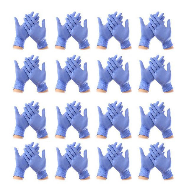 100 guantes médicos.