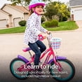 thumbnail image 2 of Schwinn Jasmine Girls Bike with Training Wheels, 16-Inch Wheels, Pink, 2 of 5