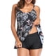 thumbnail image 1 of Traje de baño Traje de baño de dos piezas para mujer Trajes de baño acampanados con estampado Trajes Tomshoo Traje de baño, 1 of 7