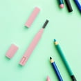 thumbnail image 4 of FESTFENDS 12 Pcs Rallonges Universelles Roses pour Crayon à Sourcils avec Brosse Portative à Double Extrémité et Support, 4 of 6