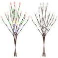 thumbnail image 2 of SOLAREK 3PCS Tree Branch Leaf Shape Solar Powered Garden Lights IP65 Waterproof Decorative Lamps for Outdoor Garden Lawn Patio, White, 2 of 6