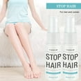 Luoyaxxxxx Wax Microwavable Cup Powerful Hair Removal Spray Stop Hair Growth Remover 20ml US