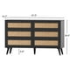 thumbnail image 4 of Cómoda de 6 Cajones Cómoda Moderna de Madera con Tiradores Dorados, Mesita de Noche para Armario para Sala de Estar o Dormitorio, 4 of 8