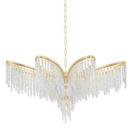 

415-48-GL-Corbett Lighting-Pandora - 9 Light Chandelier-26.5 Inches Tall and 48 Inches Wide