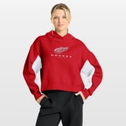 Women's Fanatics Red Detroit Red Wings Back Check Boxy Hoodie