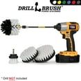 thumbnail image 4 of Interior & Tire Cleaning Kit – Drill Brush Set for Wheels, Seats & Windshields - 7inch Extension, 4 of 8