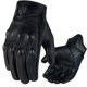 thumbnail image 1 of Guantes de gel protectores de cuero para motocicleta YONGSHENG Negro L, 1 of 5