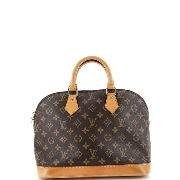 Pre-Owned Alma Handbag Monogram Canvas PM By Rebag