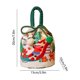 thumbnail image 3 of Decoraciones navideñas, adornos navideños, regalos de Navidad, bolsa de regalo de manzana para la víspera de Navidad, bolsa de dulces de mano, bolso de ante, 3 of 6