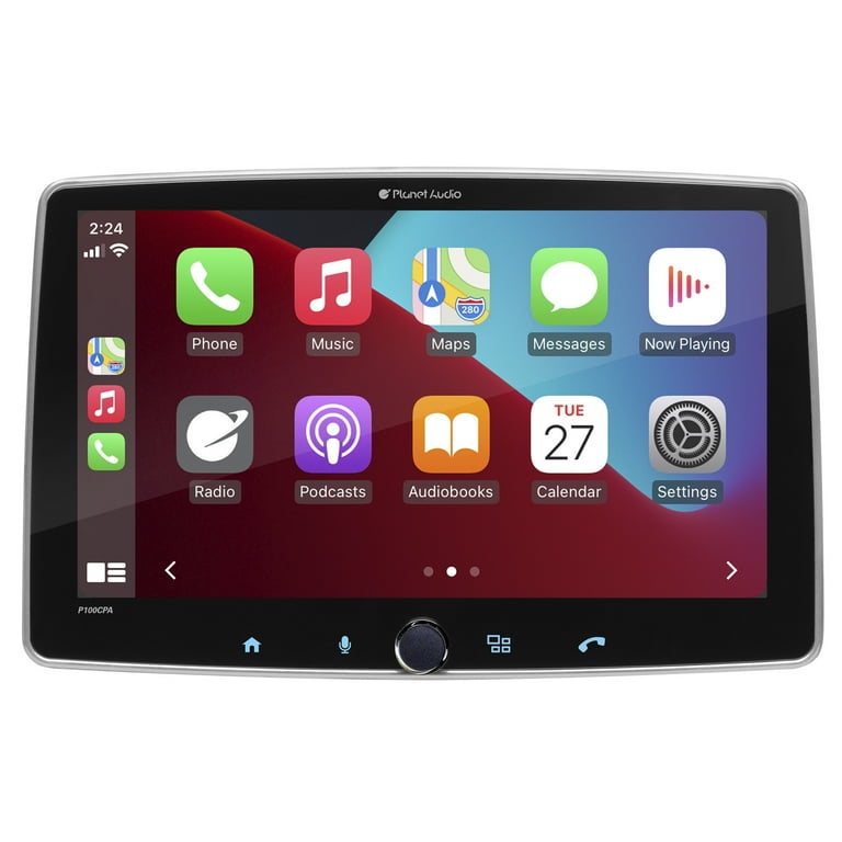 Planet Audio P100CPA Car Stereo - Apple CarPlay, Android Auto