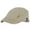 Beige, variant on SPRING PARK Men Glassic Grid Pattern Retro Autumn Winter Cotton Flat Peaked Golf Cap Newsboy Hunting Hat