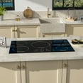 thumbnail image 3 of Built-In 36-in Induction Modular Cooktop in Black with 5 Elements, 3 of 19
