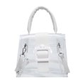 thumbnail image 2 of Bolsa Bolso bandolera de PVC de verano para mujer, bolso cruzado transparente (blanco) Tmvgtek Para estrenar, 2 of 9