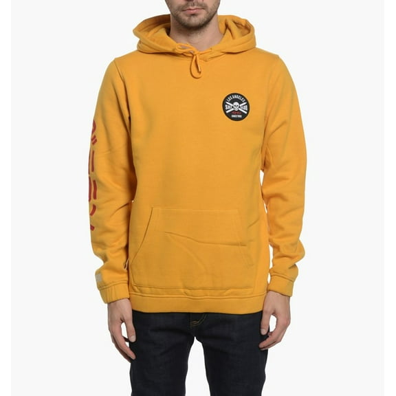 The Hundreds Mens Pass Pullover Hoodie,Yellow,2XL