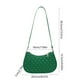 thumbnail image 3 of Bolso de hombro para mujer | Bolso bandolera de cuero de PU Fashion, correa ajustable, bolso casual ligero - Negro, blanco, azul, verde, 20,5x12,5x7cm, accesorio versátil para el día a día, 3 of 6