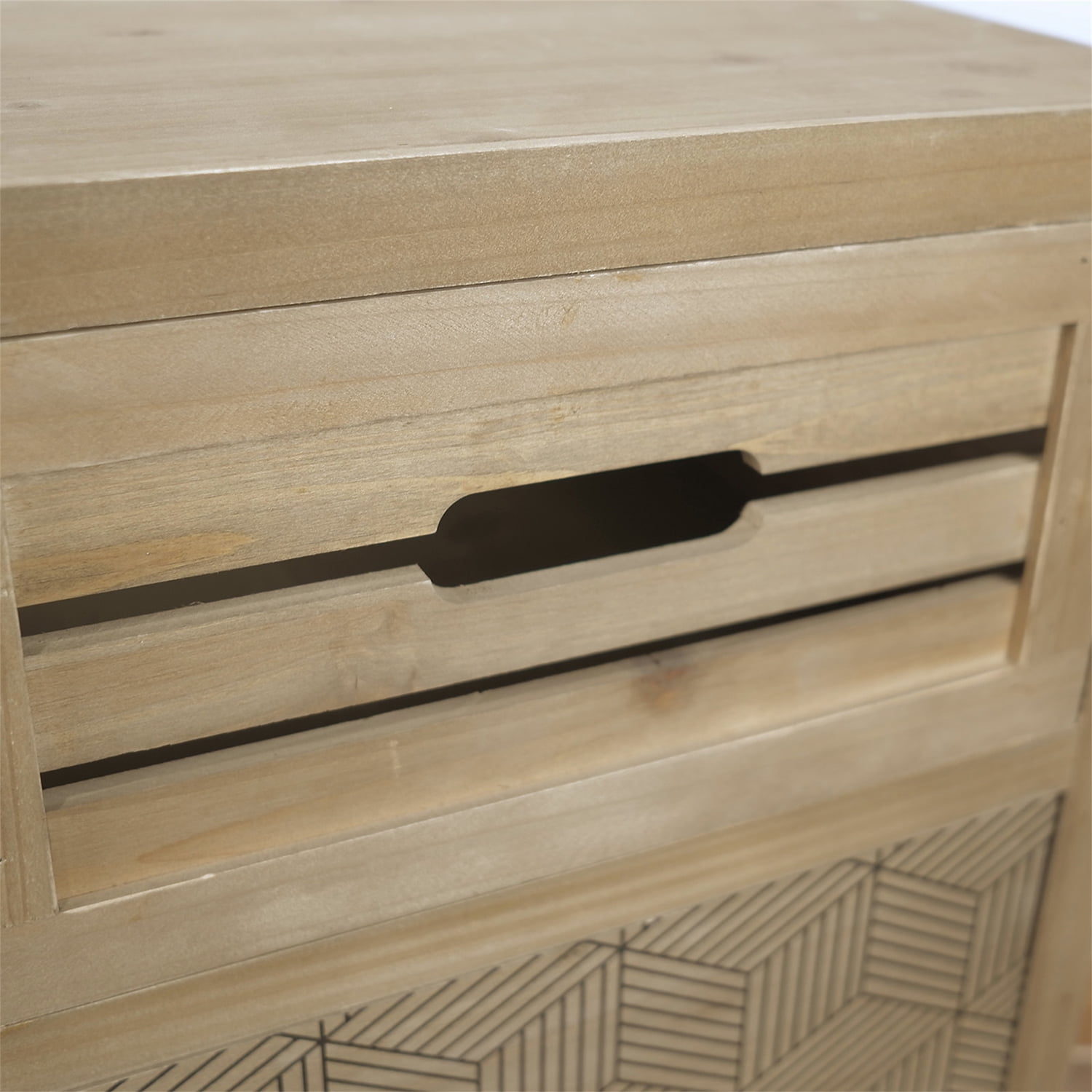 Kadyn Wooden Nightstand with Two Drawer, Modern Style Bedside Table, Storage Dresser End Table for Bedroom or Office, Natural Kadyn Wooden Nightstand with Two Drawer, Modern Style Bedside Table, Storage Dresser End Table for Bedroom or Office, Natural