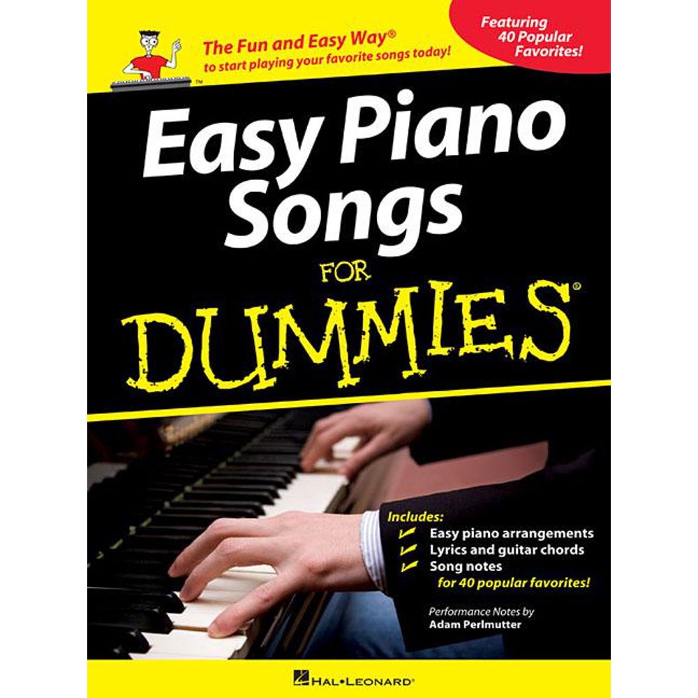 For Dummies Easy Piano Songs for Dummies (Paperback)