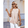 thumbnail image 5 of Women'S Silk Satin Tank Top Summer Business Casual Outfit 2025 Sleeveless Work Dressy Shirt M, 5 of 7
