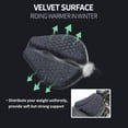 thumbnail image 3 of Cojín de asiento de moto Feiteplus de gel transpirable en forma de panal, 3 of 7