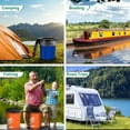 thumbnail image 7 of Portable Toilet Seat for 5 Gal Buckets, Camping Toilet Seat with Lid for Adults, Snap-on Toilet Seat with Storage Bags and Disposable Toilet Bags, Camping, Hiking, Emergency, Car, Boat, 7 of 7