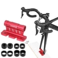 thumbnail image 6 of funtasica Bikes Block Fork Mount Carrier with Screws Quick Release Bike Holder Bike Car Roof Mount Rack for Truck Bed Cross Bar Red, 6 of 8