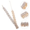 thumbnail image 1 of OULII Rhinestone Spike Embellished Necklace Adjustable for Women 1Set, 1 of 8