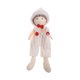 thumbnail image 3 of Colgante de muñeca navideña, figura artística navideña para colgar, decoración navideña. Blanco, 3 of 9