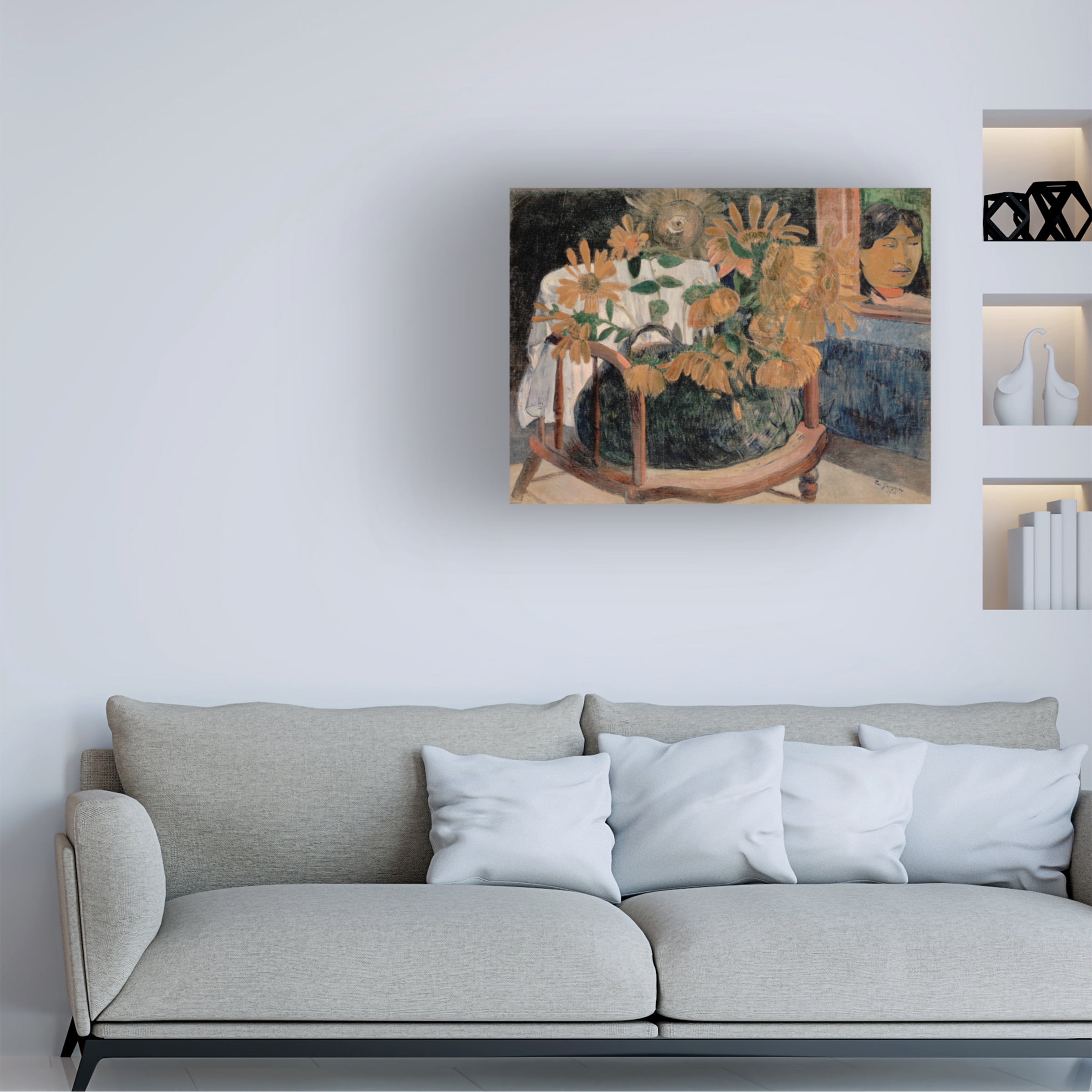 Gauguin 'Sunflowers' Canvas Art