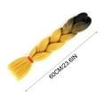 thumbnail image 3 of DPTALR 24 Inch Braiding Hair Extensions High Temperature Synthetic Fibre, Pre Stretched Braiding Hair For Women, 3 of 3