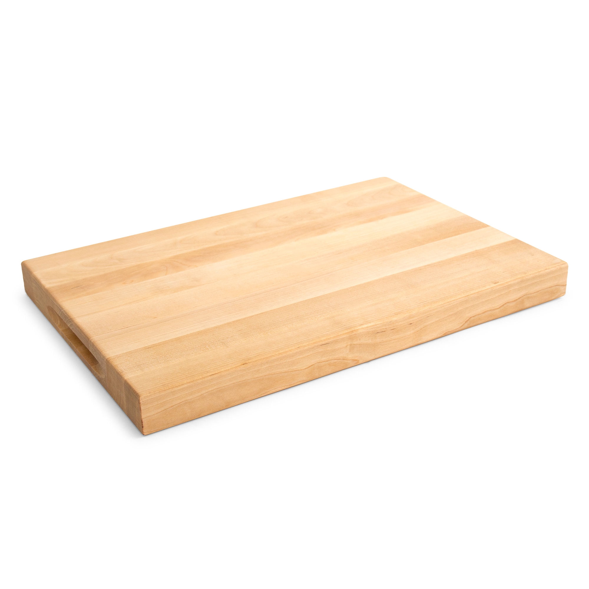 John Boos BBQ Collection Reversible Wood Cutting Board, Juice Groove, Maple