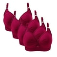 thumbnail image 2 of Women's Bras with Underwire Convertible Bra Feature V-Neck T-Shirt Bra Style W-529 Red 40, 2 of 2