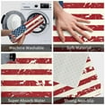 thumbnail image 4 of Daiia Vintage American Flag Front Door Mat, Heavy Duty Durable Welcome Mat for Outdoor Indoor, Dirt Trapper Waterproof Super Absorbent Door Mat, 16" x 24", 4 of 9