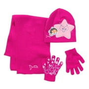 Nick Jr. - Dora the Explorer Hat, Gloves and Scarf Set