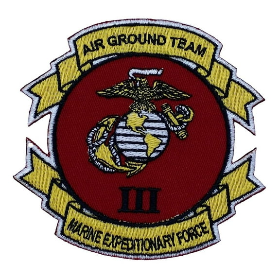3rd Marine Expeditionary Force Patch – Plastic Backing
