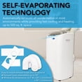 thumbnail image 5 of Whynter ARC-147WFH 14000 BTU Air Conditioner, Dehumidifier, Heater and Fan for 500 sq ft, 5 of 8