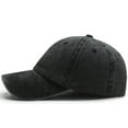 thumbnail image 5 of LUOGENLI Hats Mens Hats Fashion Fedora Wide Brim Unisex Vintage Ponytail Baseball High Messy Bun Hat Adjustable Trucker Cap Hat Mens Hats Fitted Ny Hats for Men Country Camo Black One Size, 5 of 7