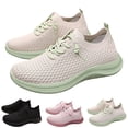 thumbnail image 2 of XIMIN Womens Orthopedic Walking Sport Athletic Gym Lightweight Shoes with Arch Support Comfortable Slip-on Fashion Sneakers for Plantar Fasciitis Wide Width Sock Shoes, 2 of 6