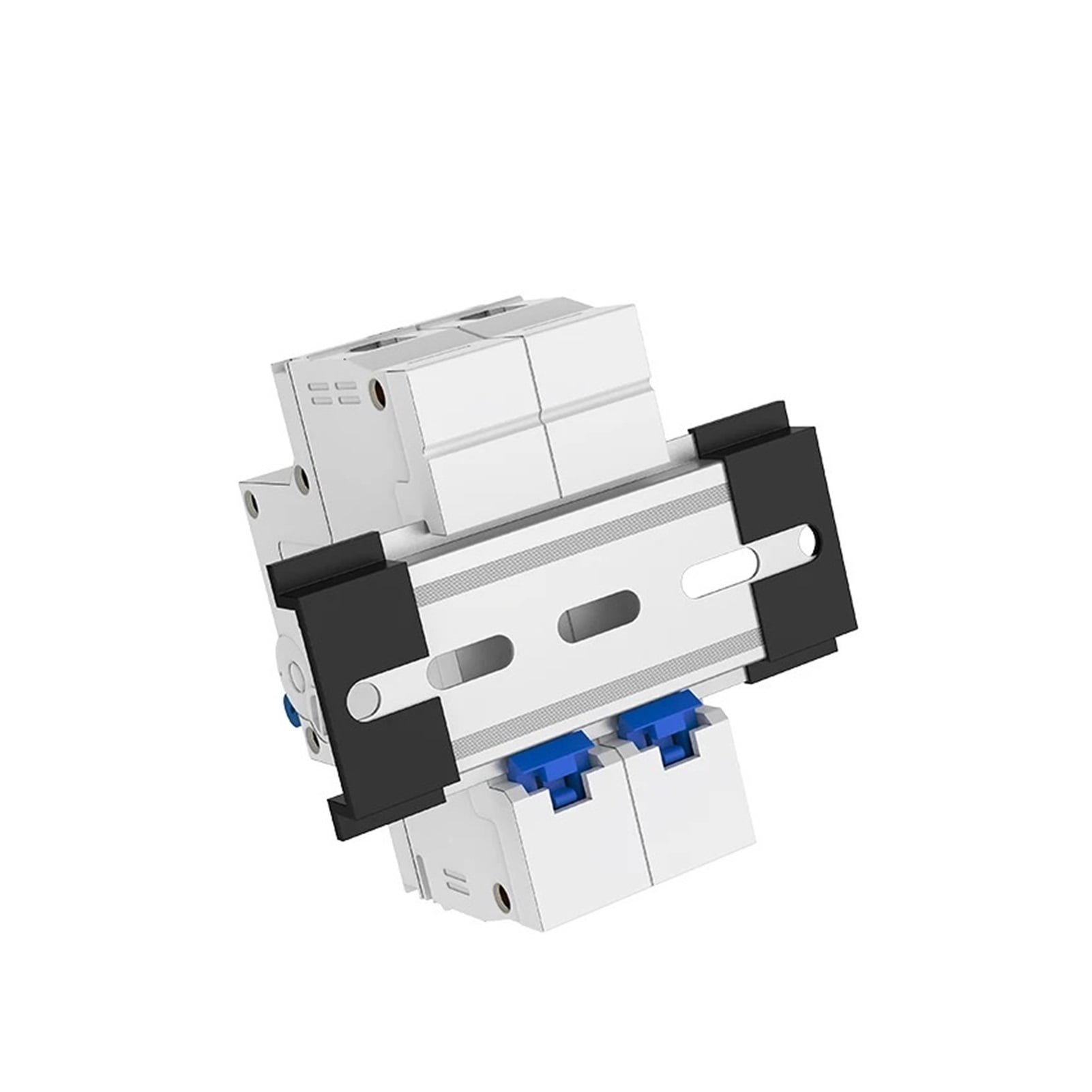 2 Pole DC Miniature Circuit Breaker 10A 16A 20A 25A 32A 40A 50A 63A 1000V Thermal Magnetic Trip Din Rail Mount Switch