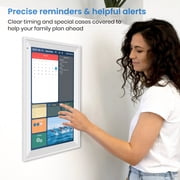 15.6 Inch Smart Wall Planner Digital Calendar And Chore Chart, 1920x1080 Touchscreen Interactive Display For Family Schedules, Wall Mount Included, Great For Organizing Your Daily Life