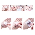 thumbnail image 3 of Pack of 1000 Makeup Pads Non-woven Fabric Portable Eyeshadow Eyeliner Remover Mat Shadow Rectangular Cosmetics Mascara Lipstick Remover DIY Home Tools, 3 of 7