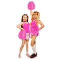 thumbnail image 4 of 15Pcs Cheerleading Pom Poms, Plastic Pompoms with Handles Cheer Squad Team Spirited Fun Pom Poms for Party, Sports Dance Cheer, Performance Celebration, Pink, 4 of 6