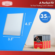 Full Case Cardboard Gold 3x4 Top-loader